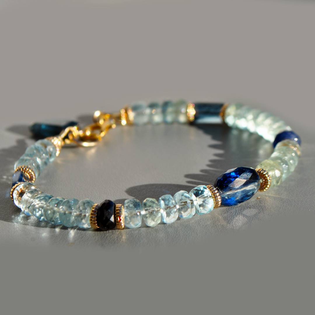 bracelet cynaite saphir aigue marine-3