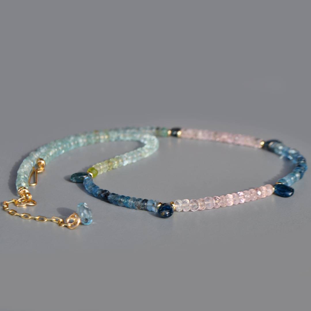 collier béryl aigue marine-7