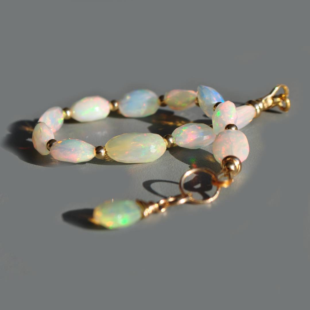 bracelet opale welo blanche nuggets-4