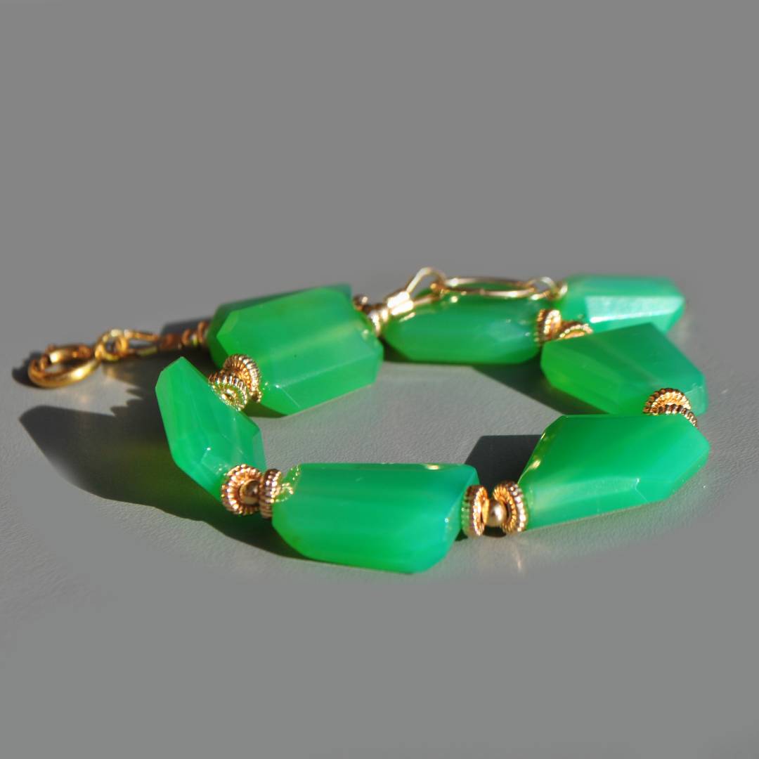 bracelet gros nuggets chrysoprase-8(1)