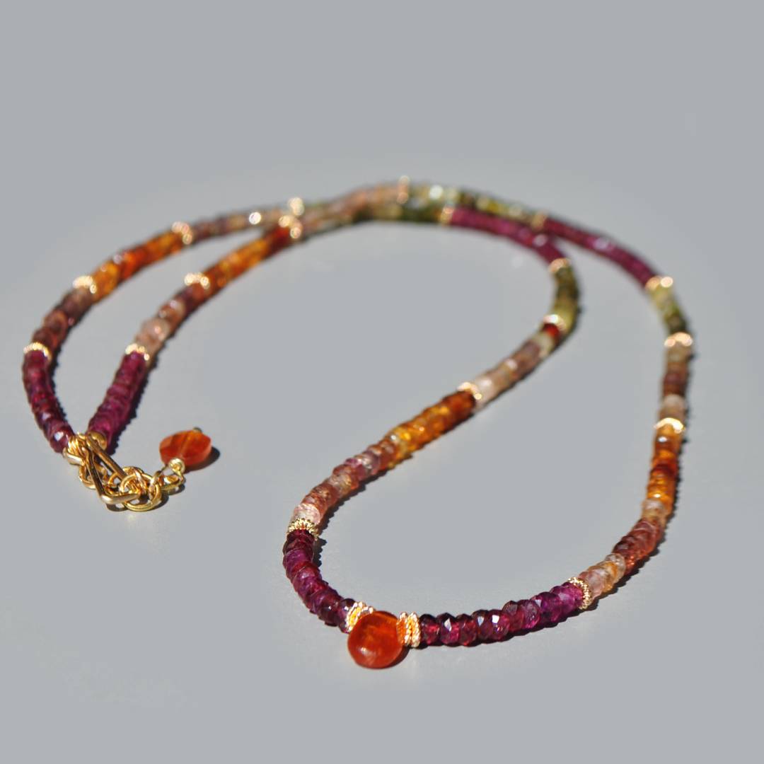 Collier long saphis Tunduru goutte(1)
