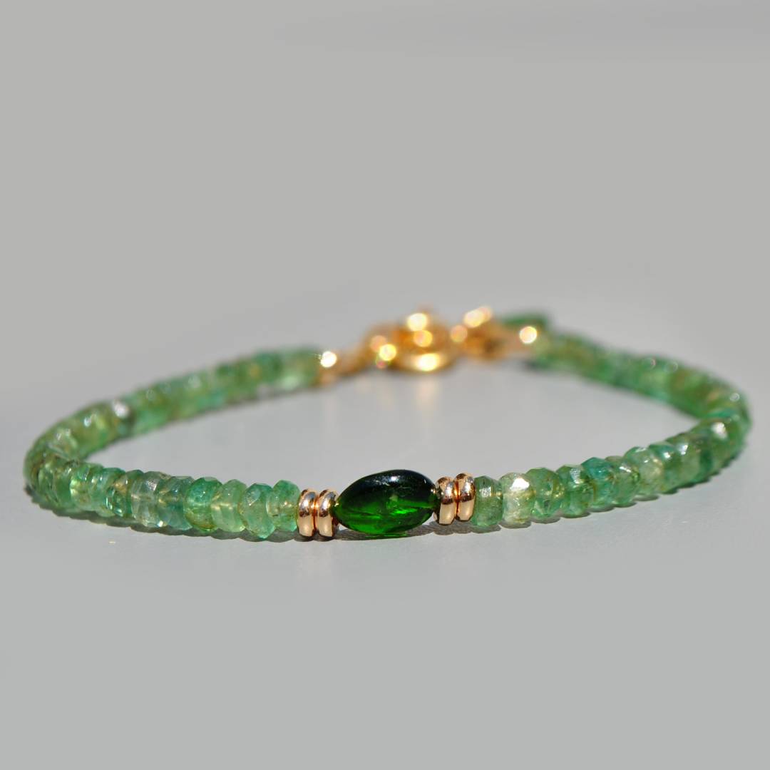 bracelet emeraude diopside(5)