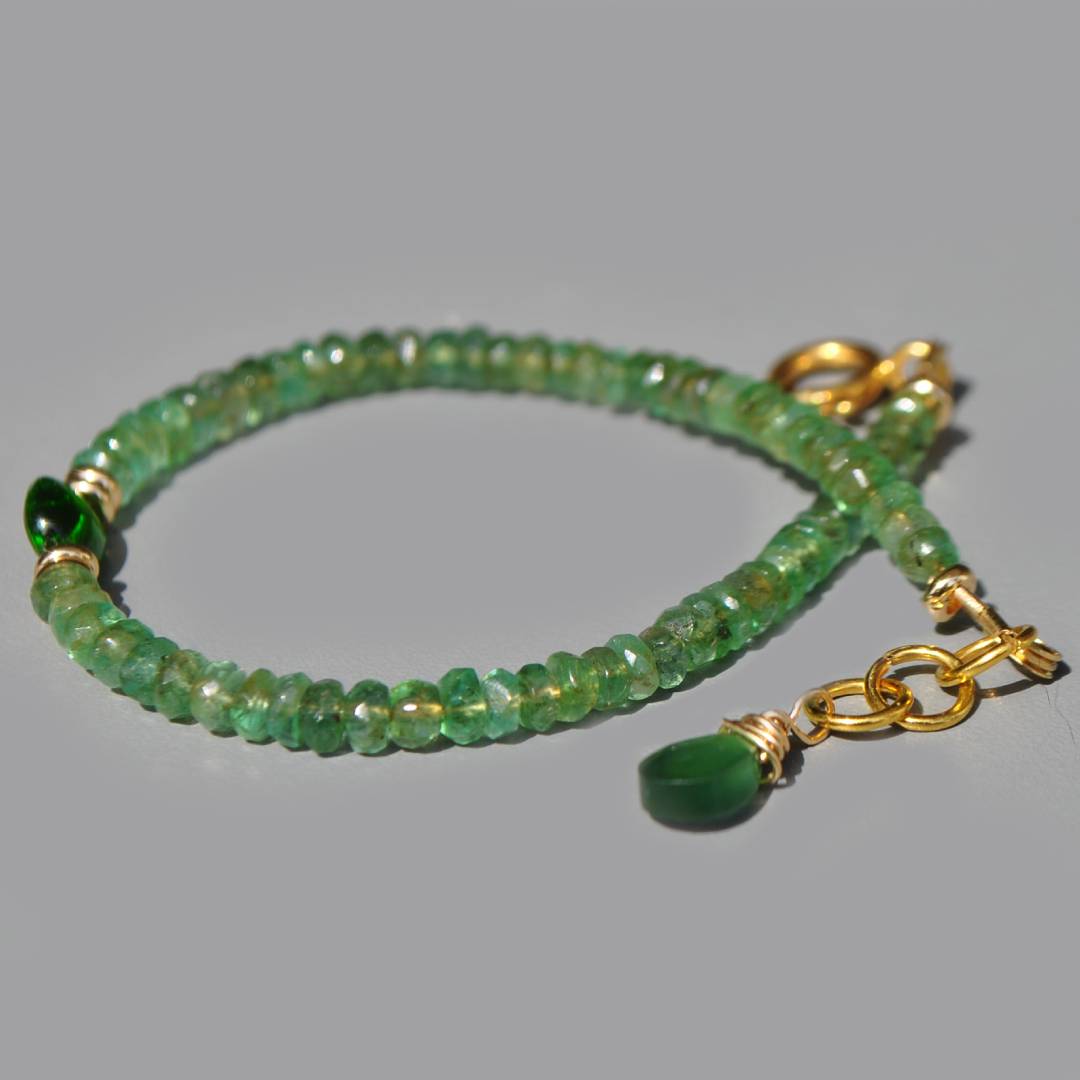 bracelet emeraude diopside(2)