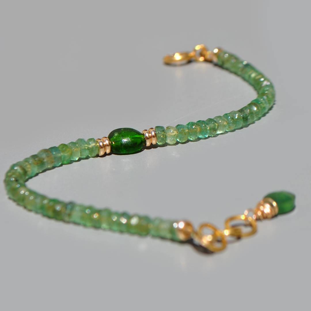 bracelet emeraude diopside(6)