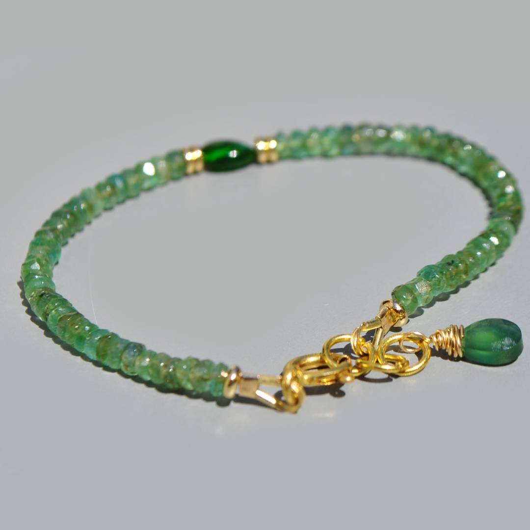 bracelet emeraude diopside(7)