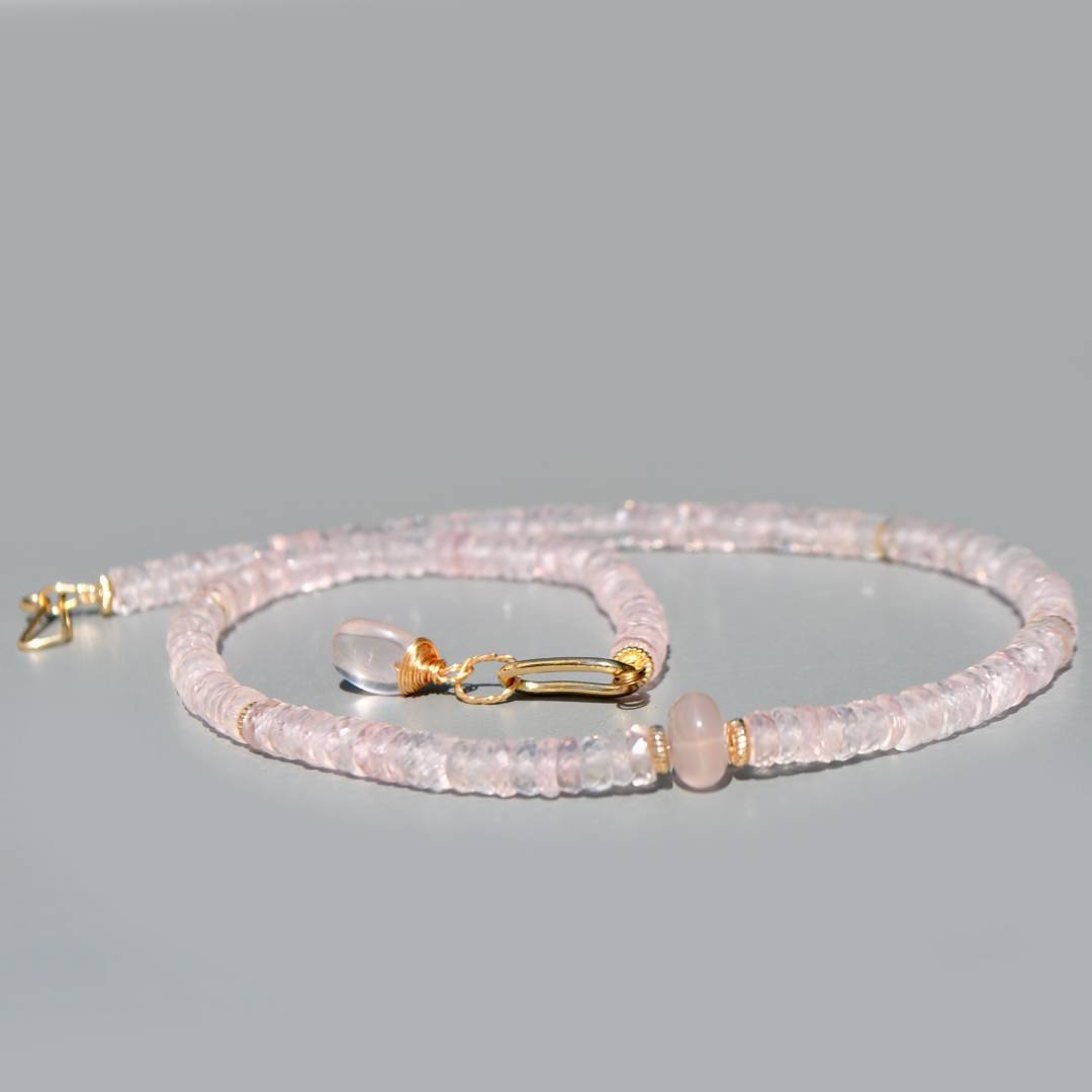 collier quartz rose naturel(2)