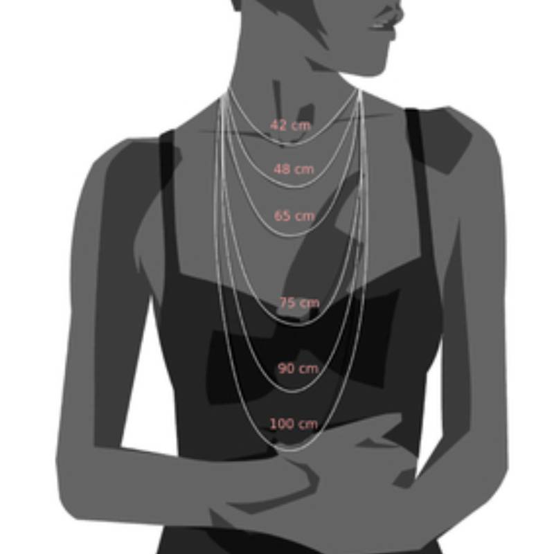 buste longueur collier