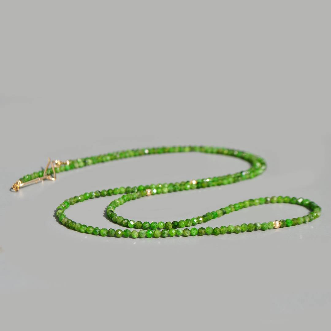 sautoir diopside or