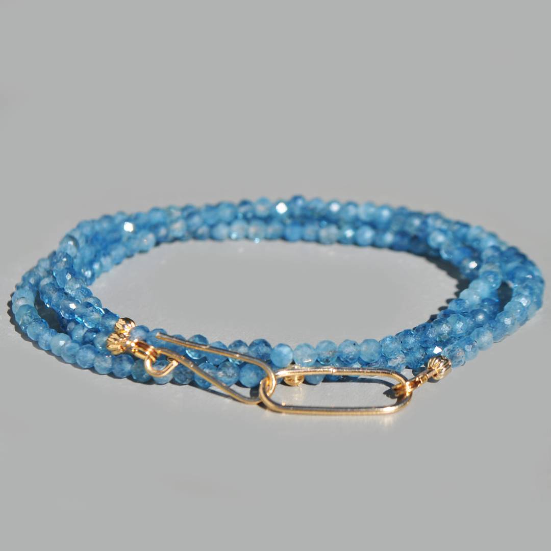 sautoir aigue marine bleue intense or-6