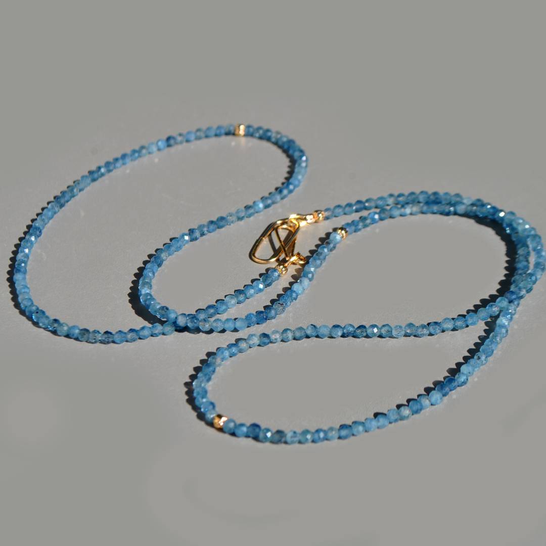 sautoir aigue marine bleue intense or-4