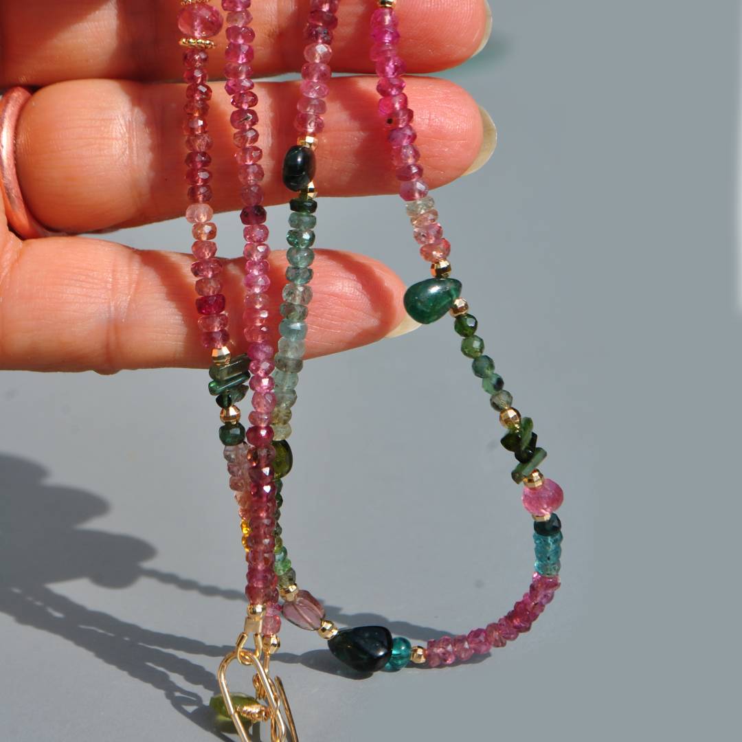 collier multi tourmaline goutte apatite bleue-4