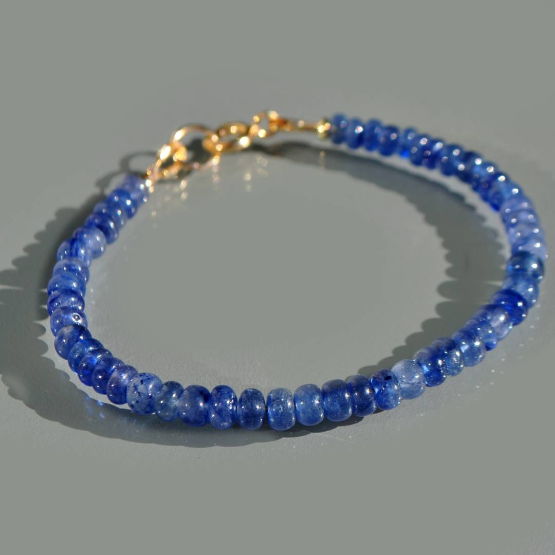 Bracelet saphir bleu de  Thailande-1
