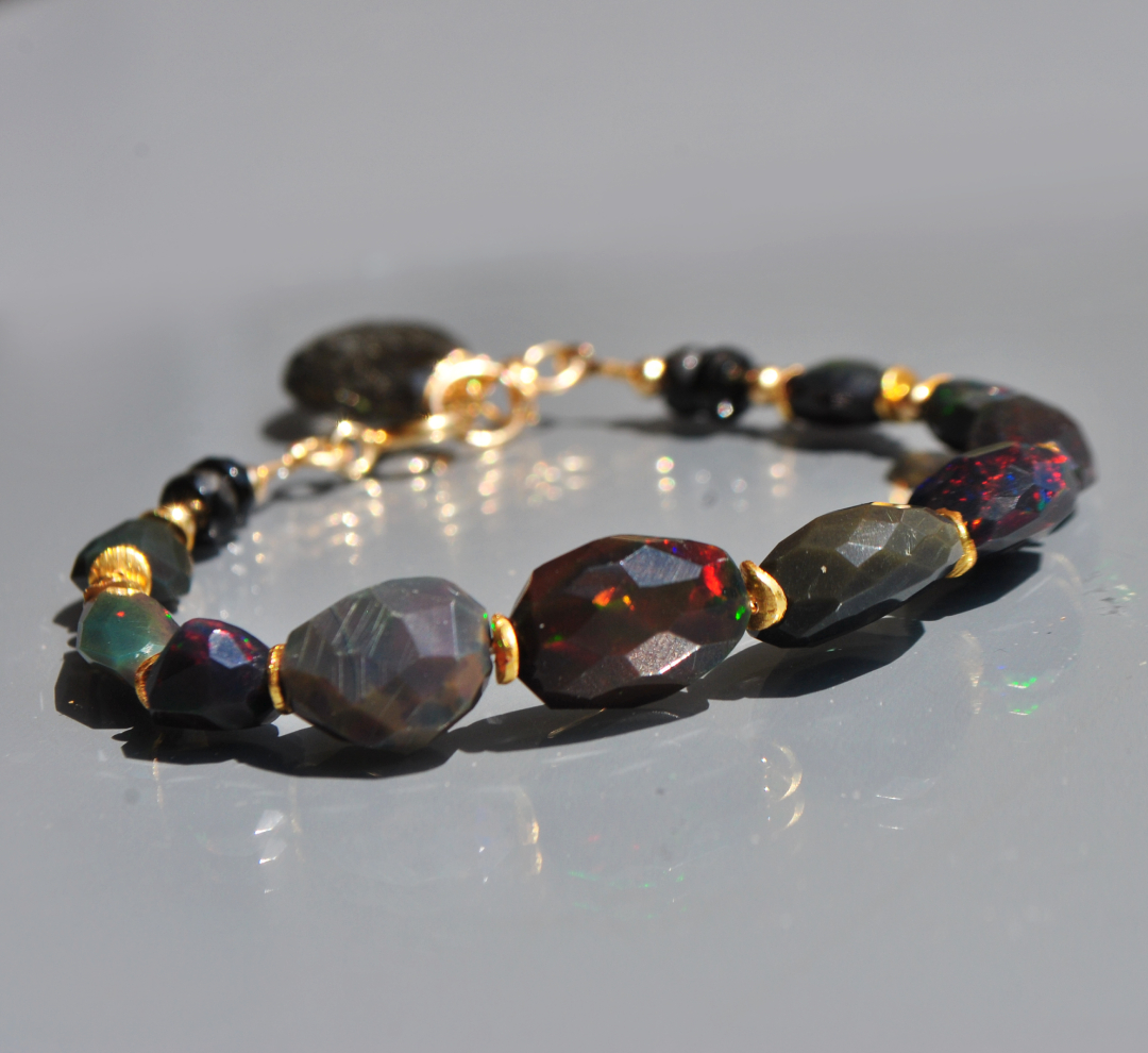 bracelet opale noire-4