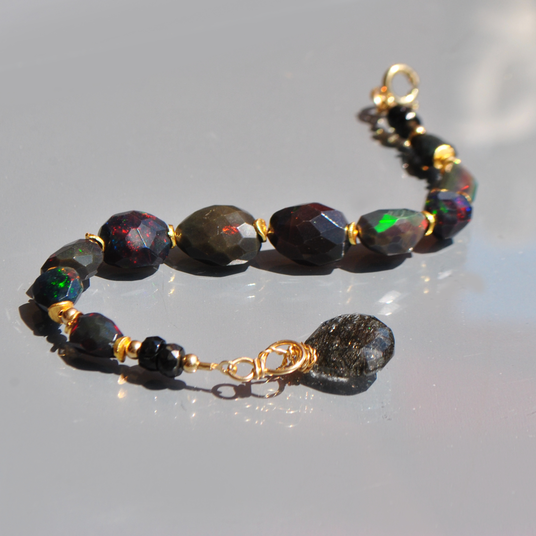 bracelet opale noire-6