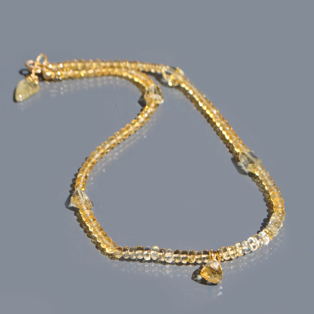 collier citrine A -5