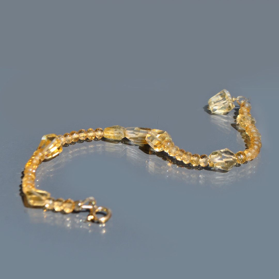 bracelet citrine A-7