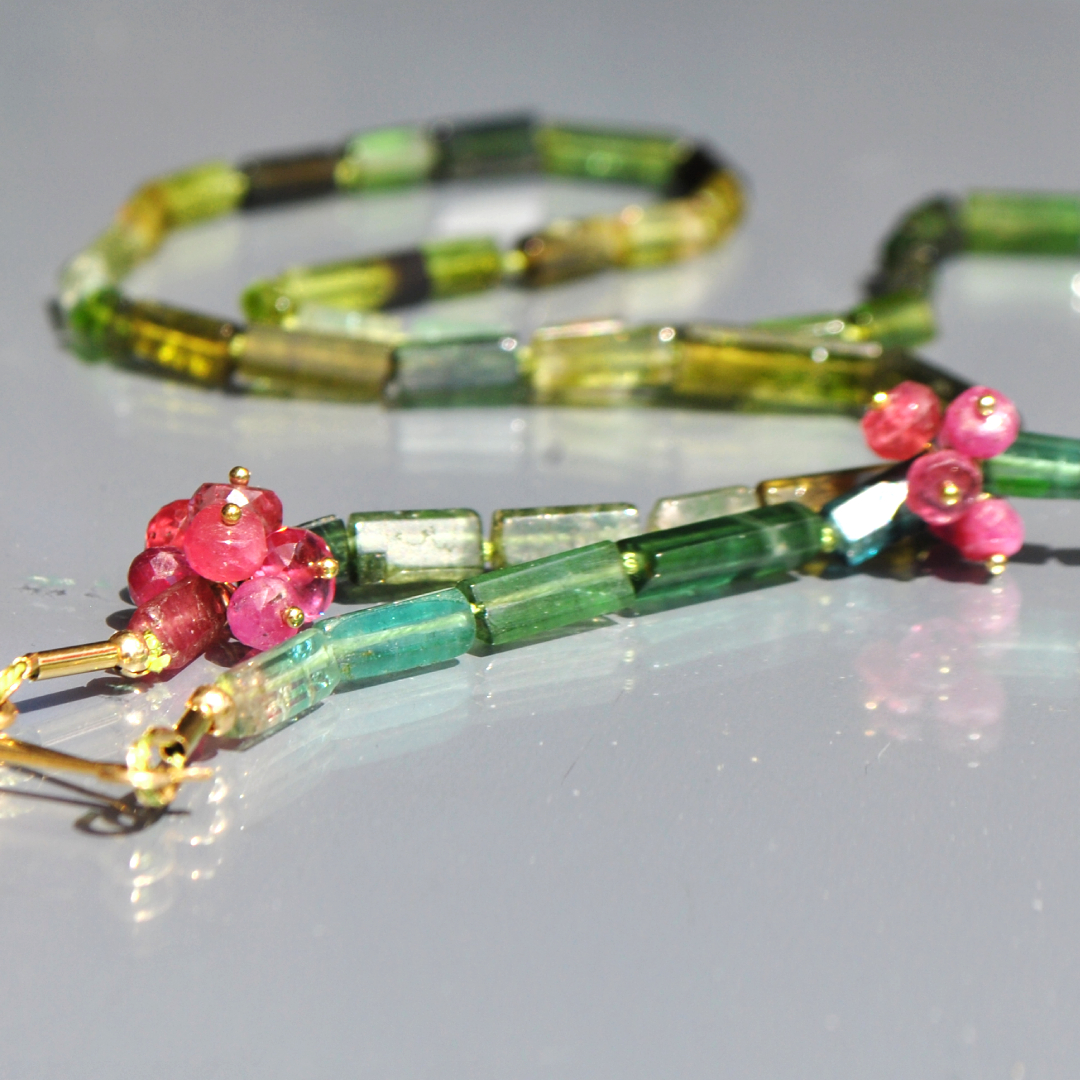 collier tourmaline saphir rose-5