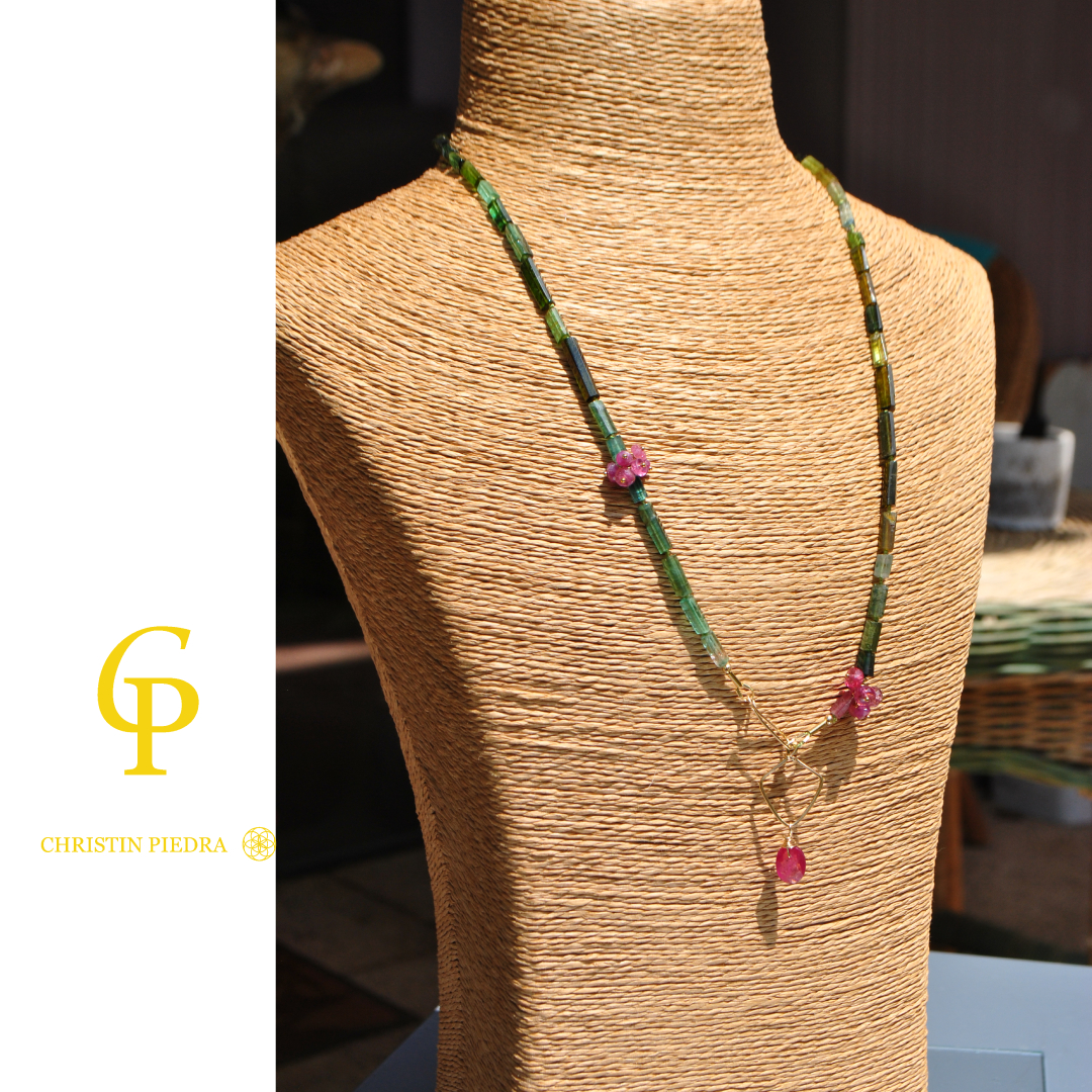 collier tourmaline saphir rose-4