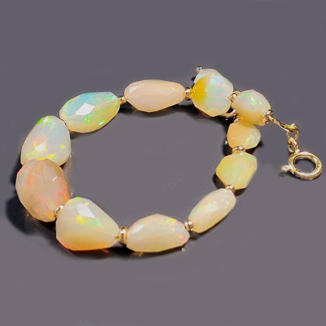 bracelet opale welo blanc -C