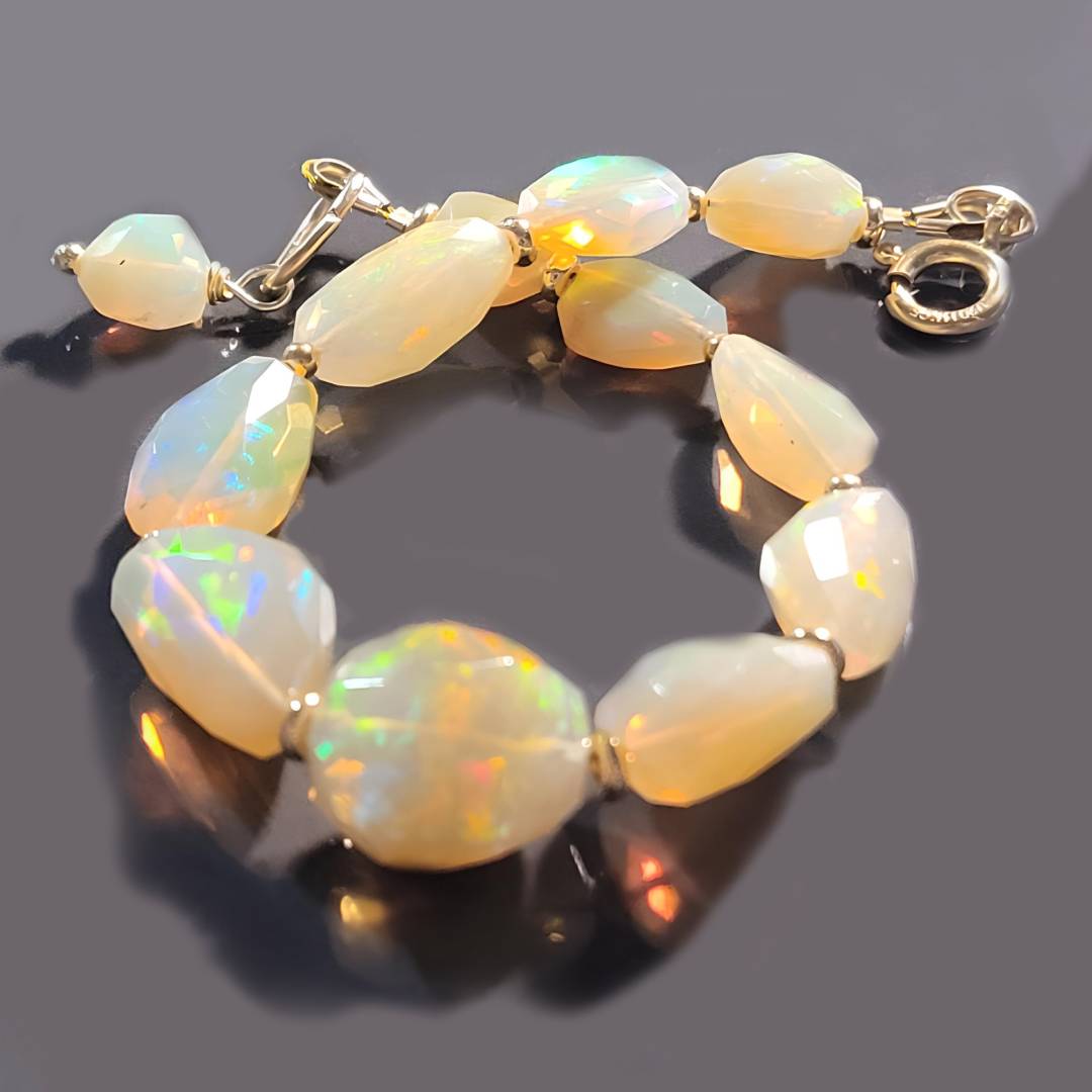 bracelet opale welo blanc -D