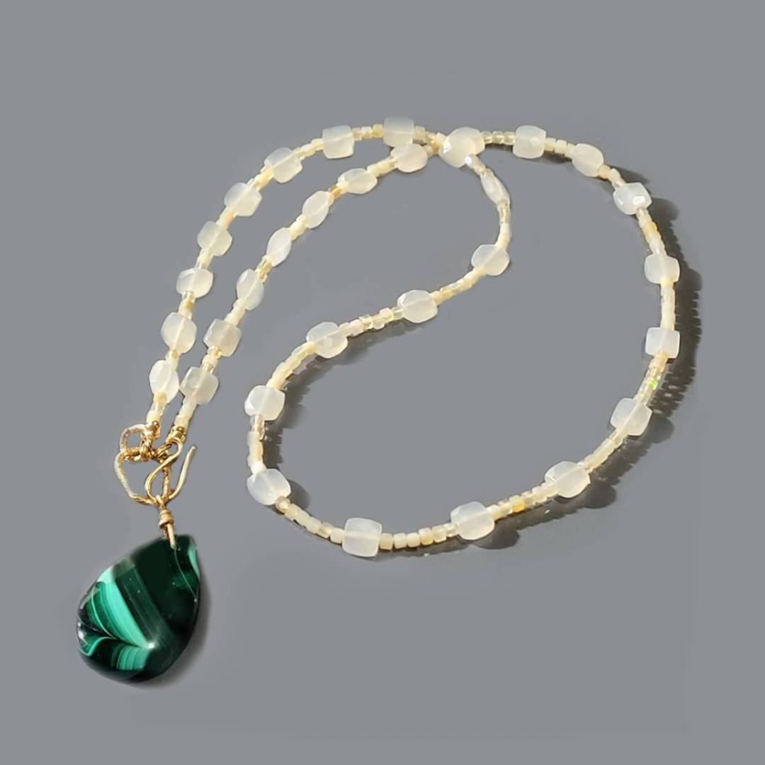 collier malachite