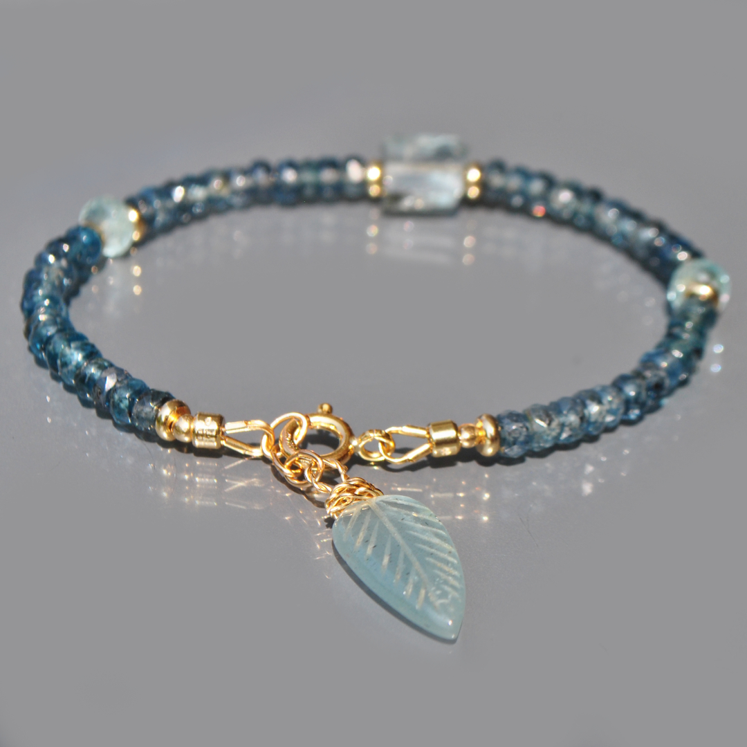 bracelet cyanite aigue marine-4