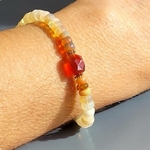 bracelet opale de feu et blanche-7