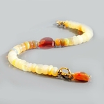bracelet opale de feu et blanche-4