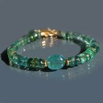Bracelet Émeraude de zambie 2024-3