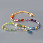 choker collier multi pierre -A