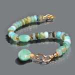bracelet opale bleue du pérou or-3