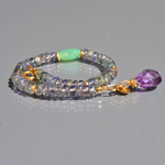 bracelet tanzanite chrysoprase-5