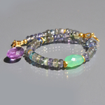 bracelet tanzanite chrysoprase-7