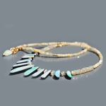 collier opale boulder doublet -6
