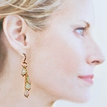 boucles doreilles pendantes opale welo-D
