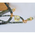 Collier Saphir vert Heliodore-10