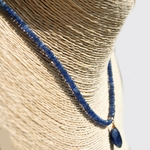 collier saphir Birman bleu-B