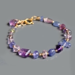 bracelet amethyste tanzanite -4