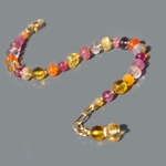 bracelet saphir rose cornaline quartz citron quartz rose-5