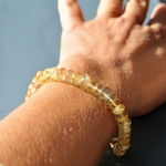 bracelet citrine or 14K-9