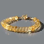 bracelet citrine or 14K-4