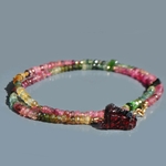 Collier tourmaline multi grenat brut-6