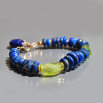 bracelet lapis tsavorite