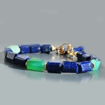 bracelet lapis opale nuggets2