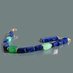 bracelet lapis opale nuggets3