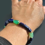 bracelet lapis opale nuggets6