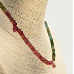 collier tourmaline pendentif feuilleB