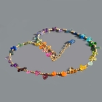 collier goutte facette saphir zircon-6