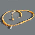 collier opale welo jaune pendentif-4