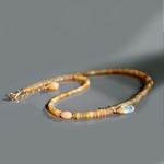 collier opale welo jaune pendentif-2